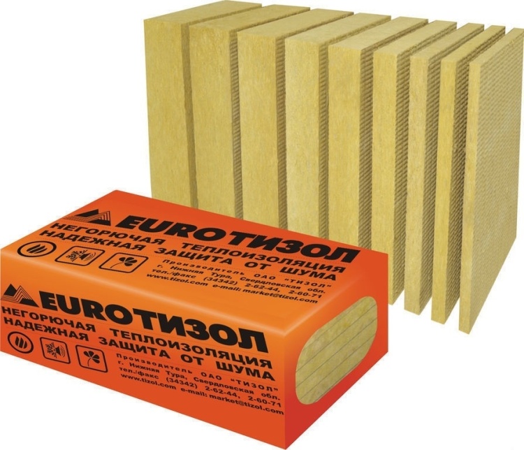 Утеплитель Тизол Евро-Руф 110 Н для разуклонки  1000х600х200 мм, 15 шт. уп