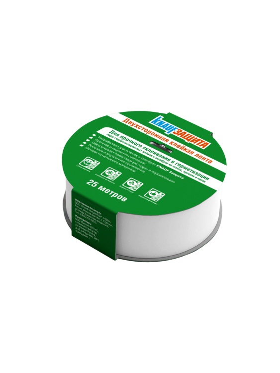 Кнауф Защита Двухсторонняя лента (25м*40мм)/ кор.20 шт
