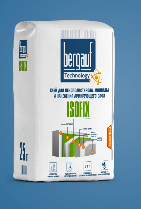 Клей Bergauf Isofix 25 кг.