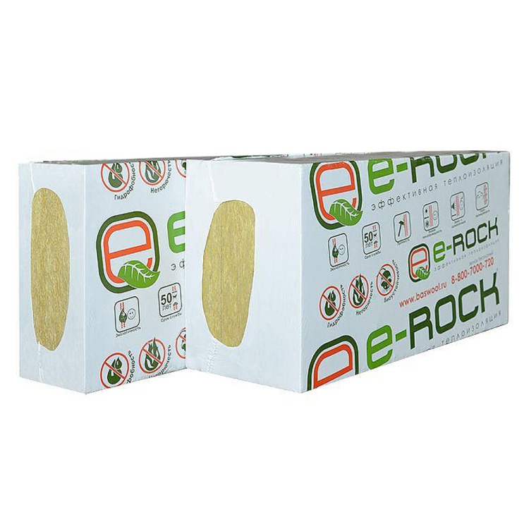 Утеплитель BASWOOL ECOROCK-150 1200х600х150 мм, 3 шт. уп