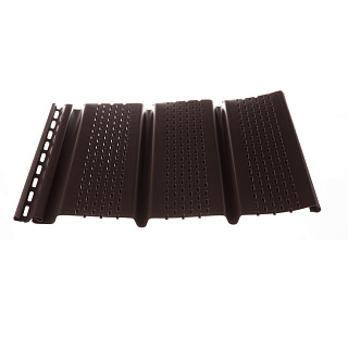 Софит Docke Standard, T4 с полной перфорацией, шоколад, 3м