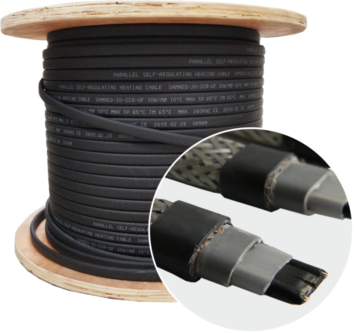 Кабель саморегулирующийся Samreg 40-2-CR-UF