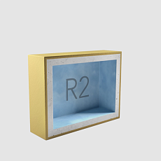 Подрозетник АкустикГипс Бокс (AcousticGyps Box) R2 (120мм х 200мм х 45мм)